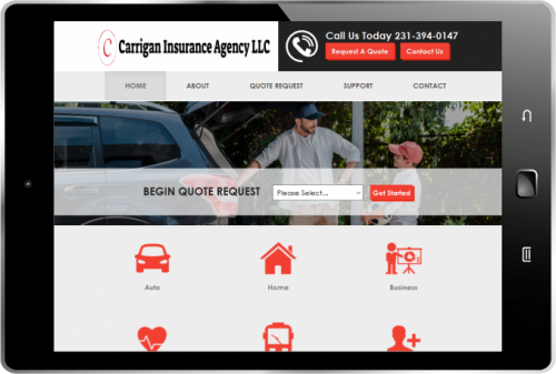 Responsive for Mobile Tablets